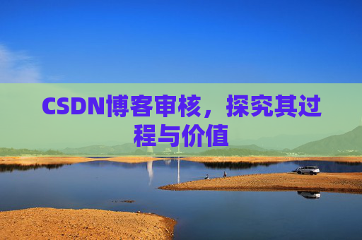 CSDN博客审核，探究其过程与价值